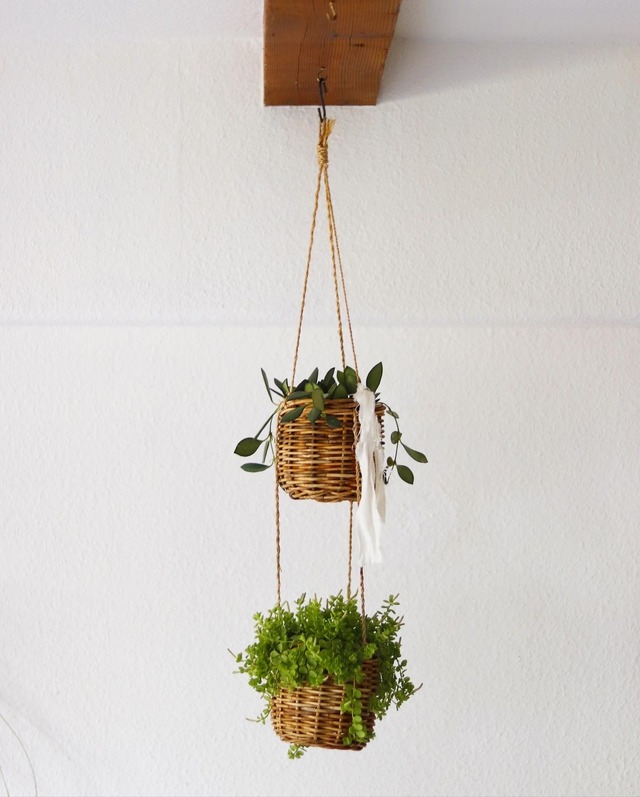 alorog hanging double basket