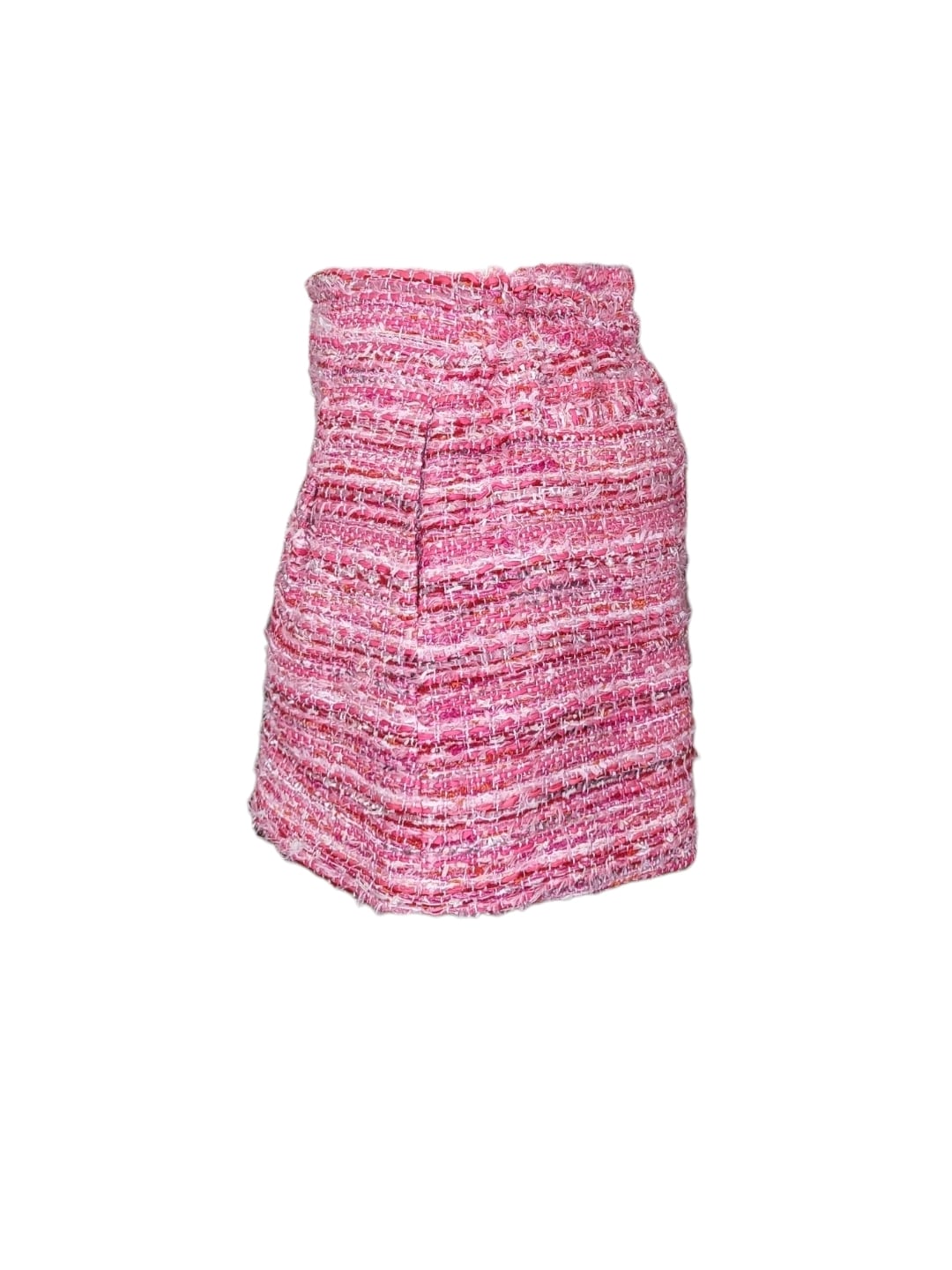 ツイードショートパンツ coral pink mix | amin pur