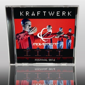 NEW KRAFTWERK MOVEMENT FESTIVAL 2016 　2CDR  Free Shipping