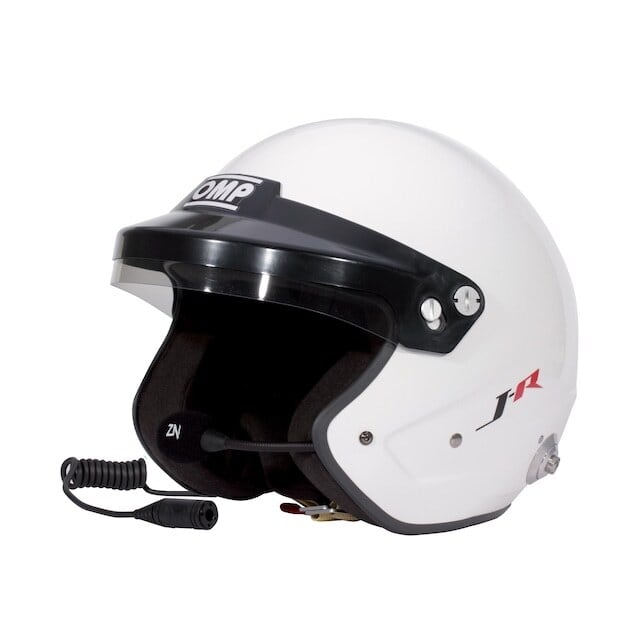 SC0-0801-B01#020 J-RALLY HELMET FIA 8859-2024 White | Limit - OMP