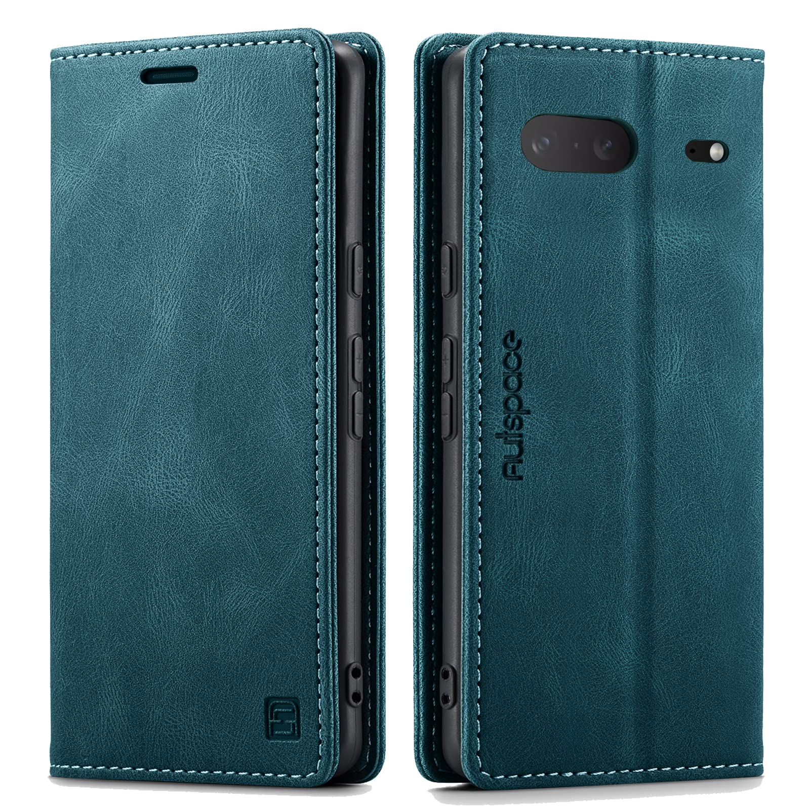 Google Pixel 8 ケース Google Pixel8ケース手帳型 ピクセル8手帳型ケース ケース pixel8カバー ス ピクセル8 マホケース case 内蔵マグネット RFID 磁気防止 スキミング防止 携帯カバー スタンド機能 肌触り良い 肌感レザー 高質感 (Google Pixel 8対応) ターコイズ