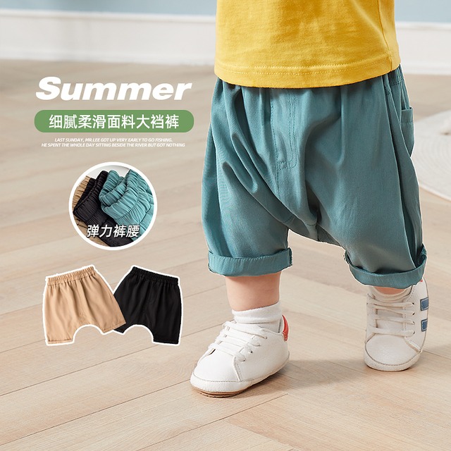 パンツ サマーソリッド カラーカジュアルショーツ 薄手レディース 夏物 ブルマー ソリッドカラー Duduベイビー50129306522