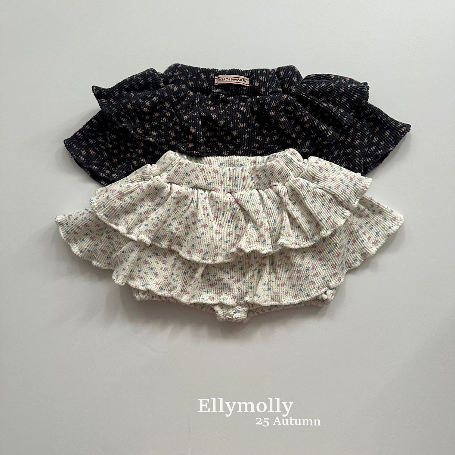 «Sold out»«ジュニアサイズあり»«elly molly» ワッフルパンツ 2colors
