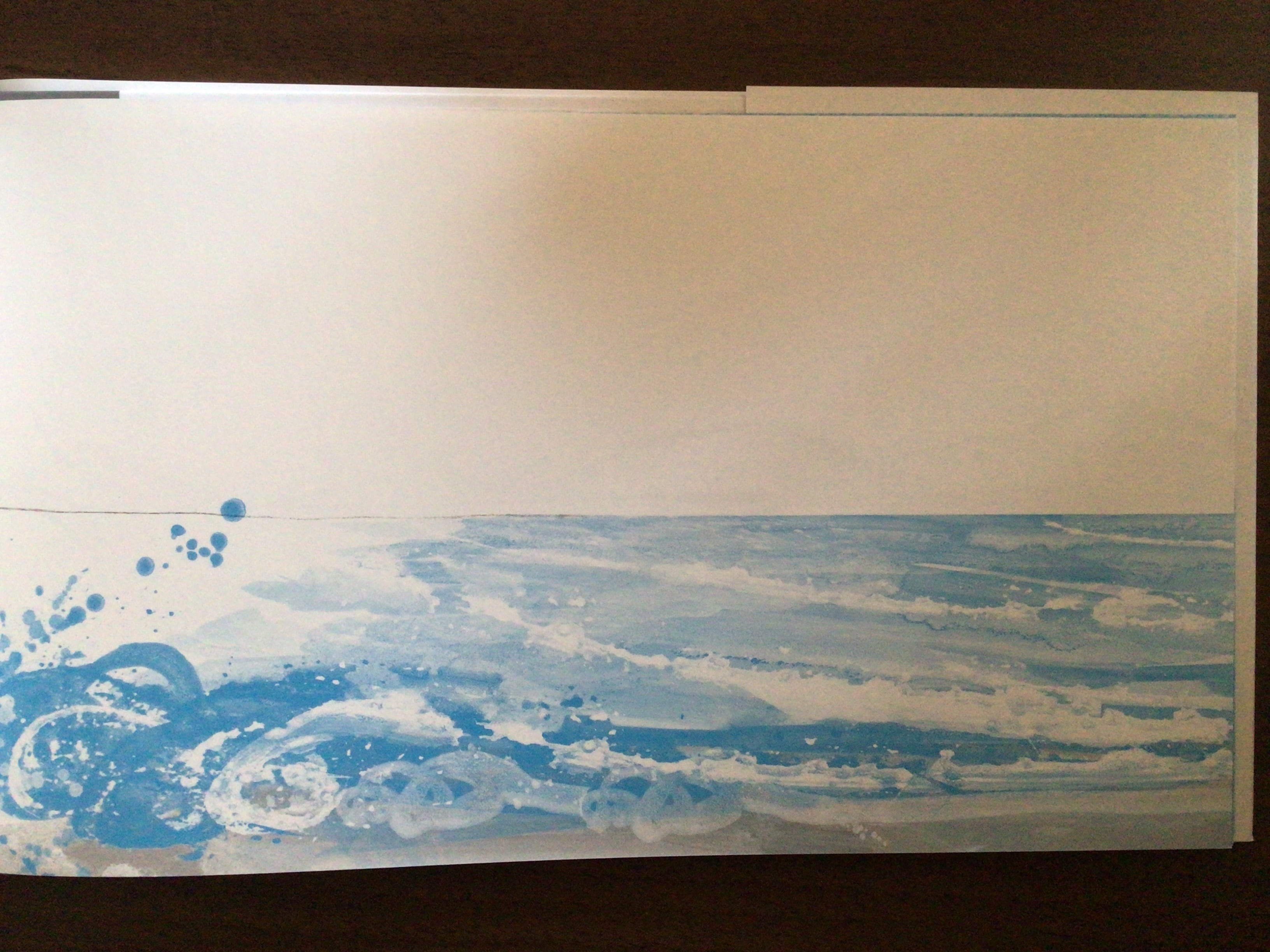 なみ』 スージー・リー 講談社 18x31cm | 小さな絵本屋さんスケッチブック