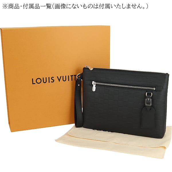 New LOUIS VUITTON ルイヴィトン テイクオフポーチ ダミエアンフィニ