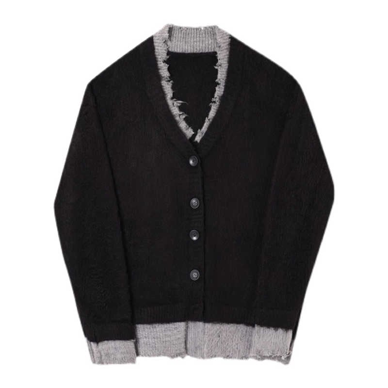 カラーカーディガン カーディガン 10082