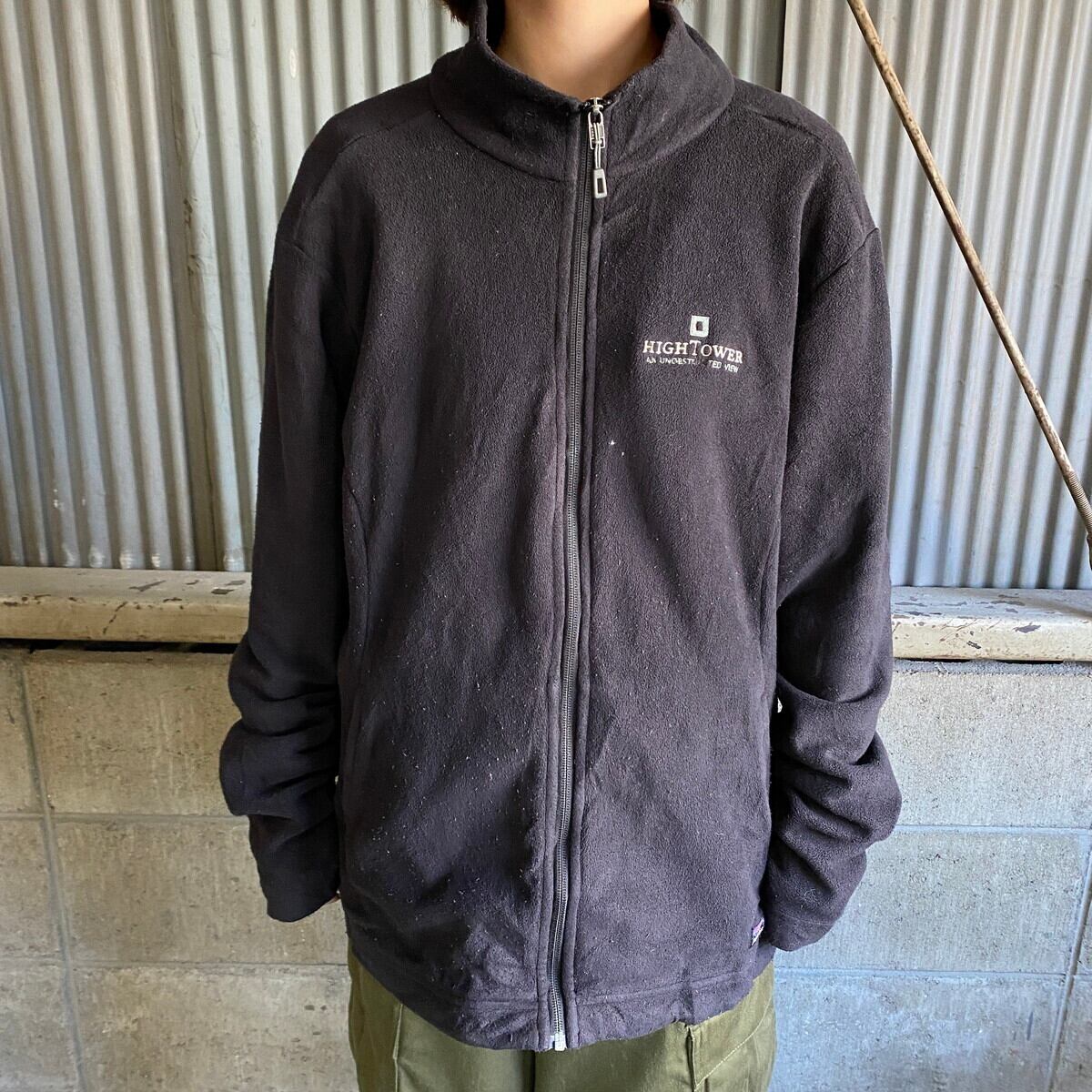 【シンチラ！】パタゴニア　Patagonia　フリース　フルジップ　ブラックXL