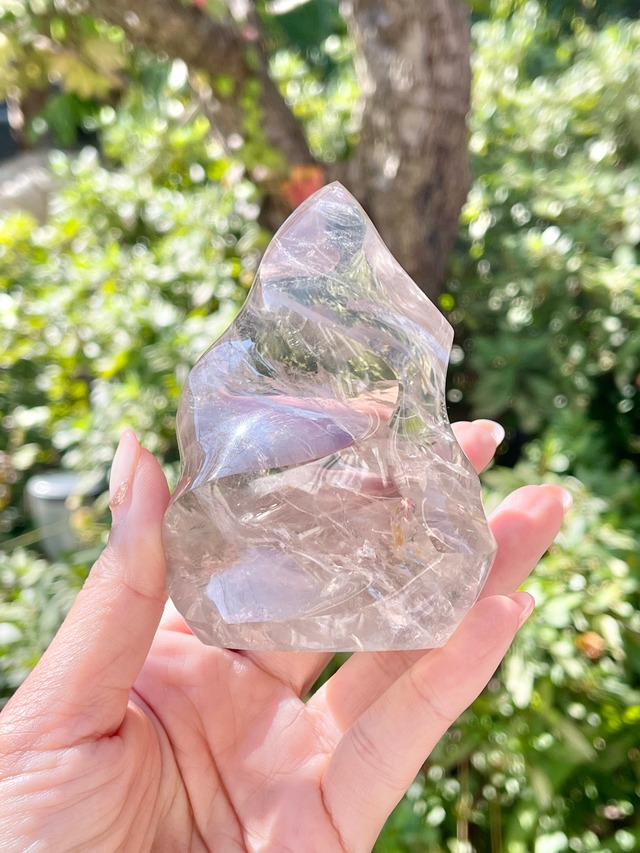 天然レインボークリスタルフレイム