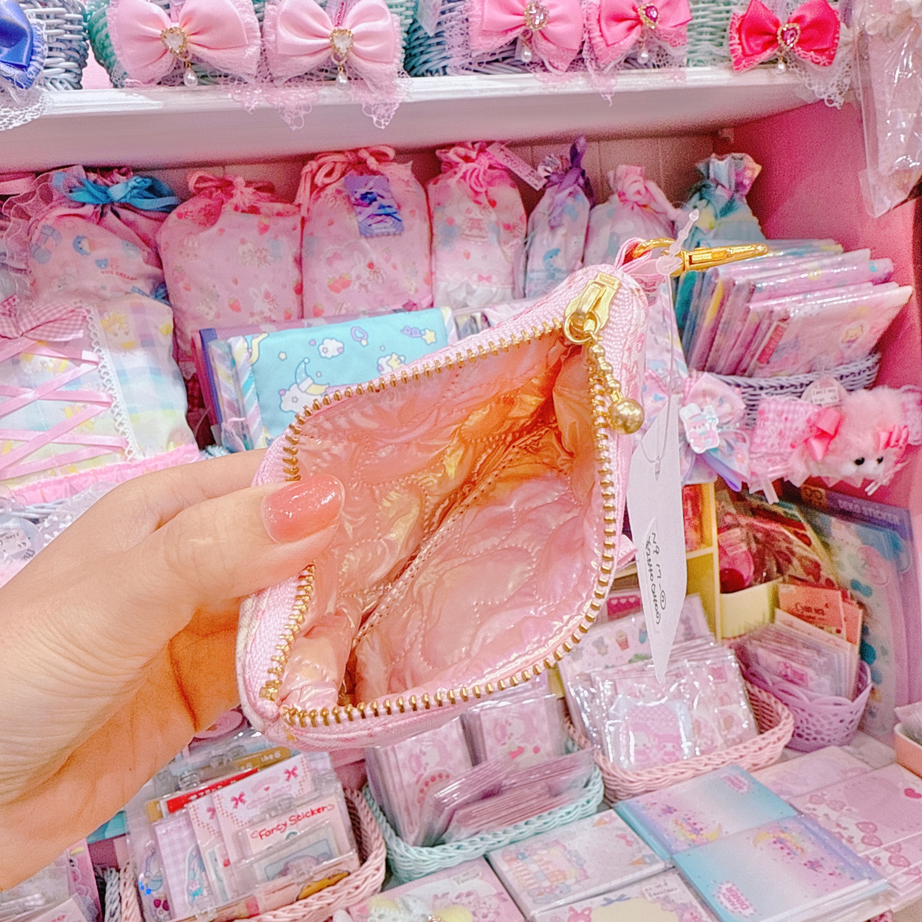 【N9】17-7シャカシャカぺたんこミニポーチ