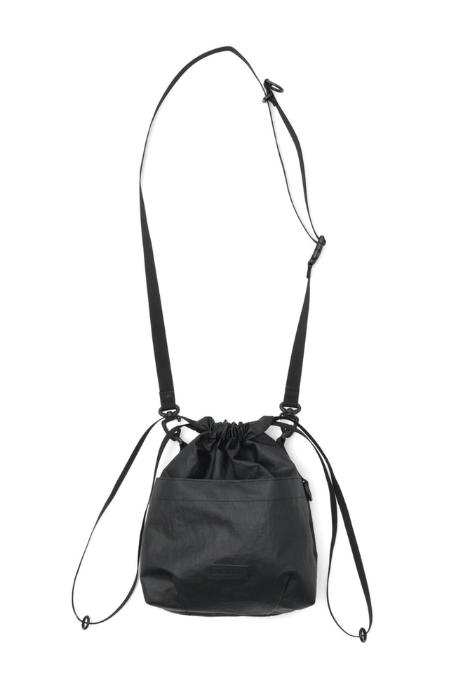 BAICYCLON BCL-158 CORDURA NYLON 2WAY DRAWSTRING BAG 100/210D CORDURA NYLON TWILL PU FACE COATING BAICYCLON by Bagjack バイシクロン 26AW 2WAY 巾着バッグ