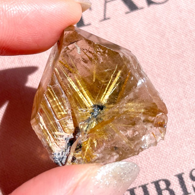 Rutilated Quartz Freeform 7 ✧ ルチルクォーツ　