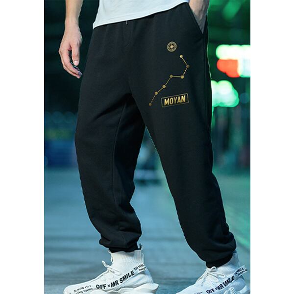 Wide silhouette sweat pants P061