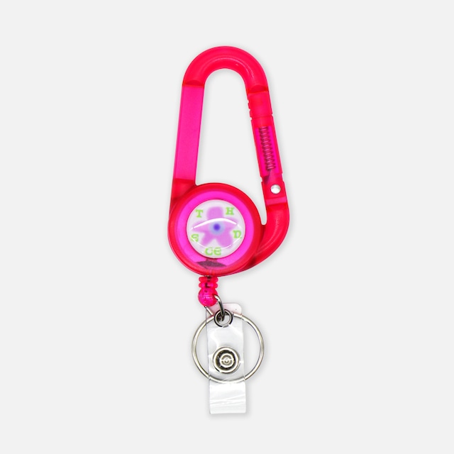 「PH」カラビナ キーホルダー(Hot Pink)