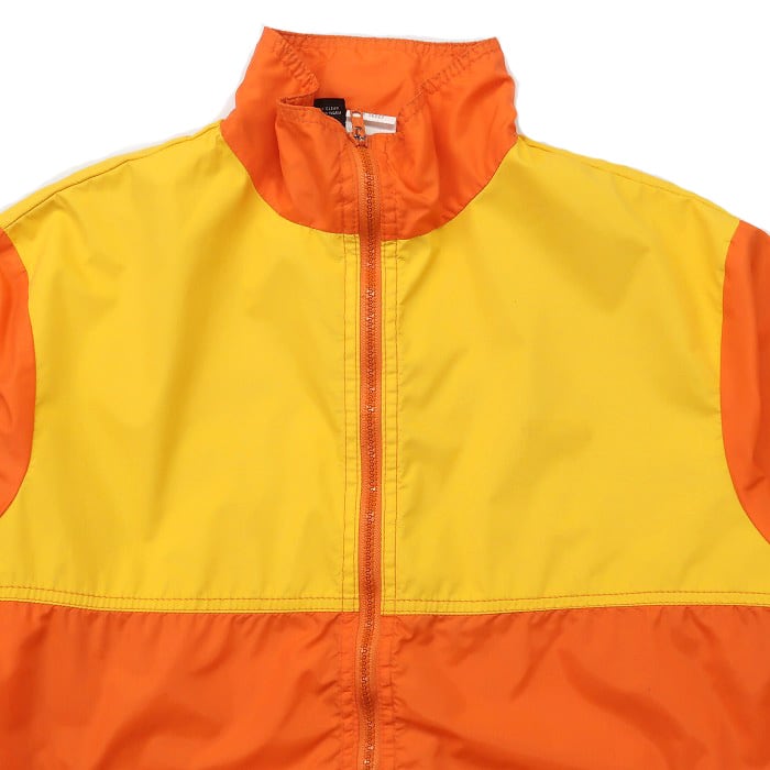 古着 ナイロンジャケット ゴアテックス イエロー オレンジ サイズ表記