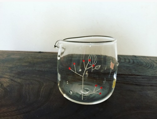 裏庭グラス 水差し 8cm    