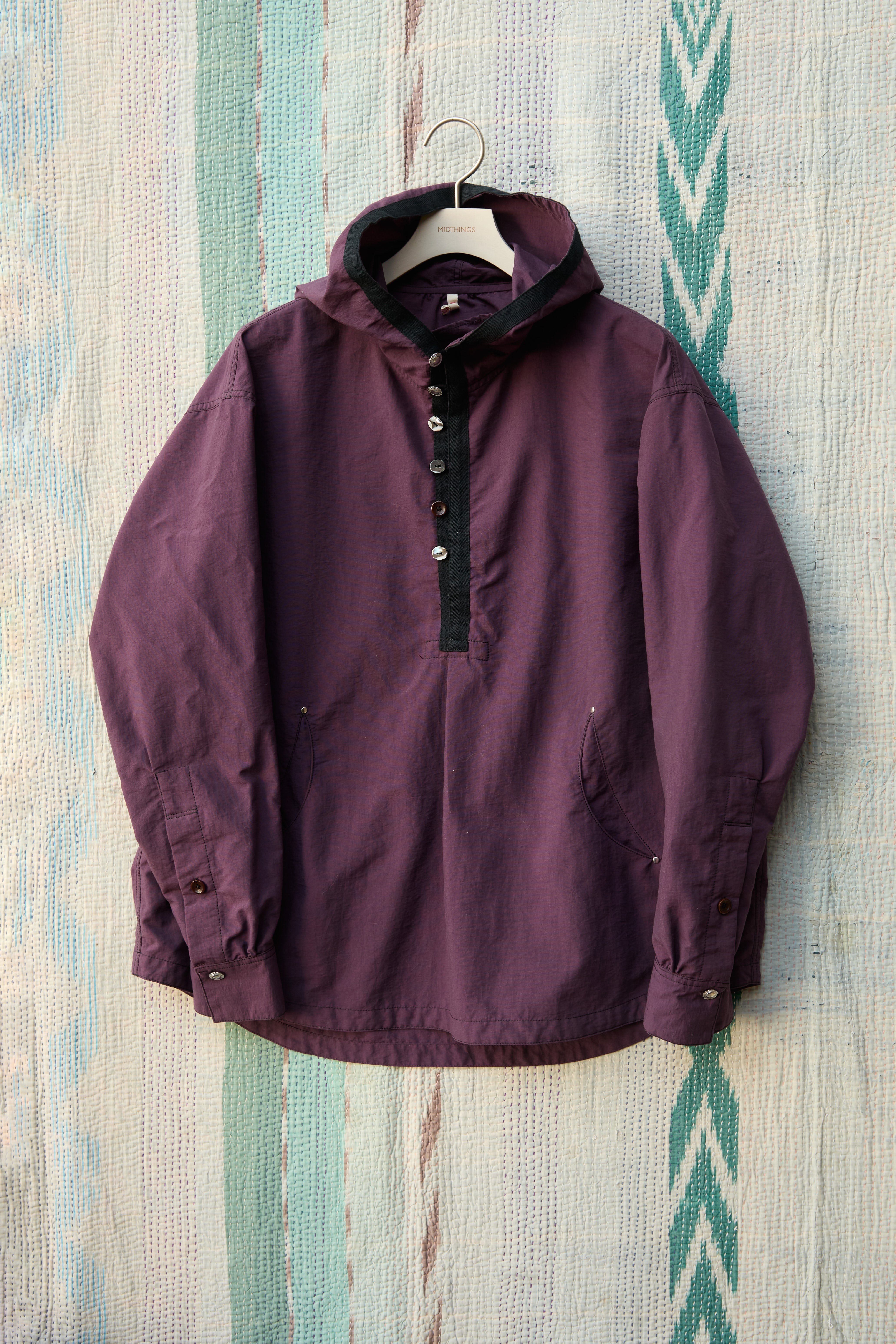 MIDTHINGS “ Daily Shell Foodie Shirt ( Purple )”