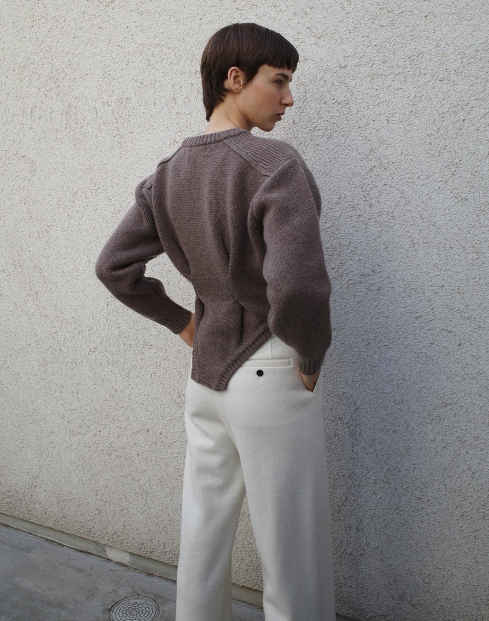 CLANE HIGH WAIST WIDE PANTS | FLICKA ASHIYA