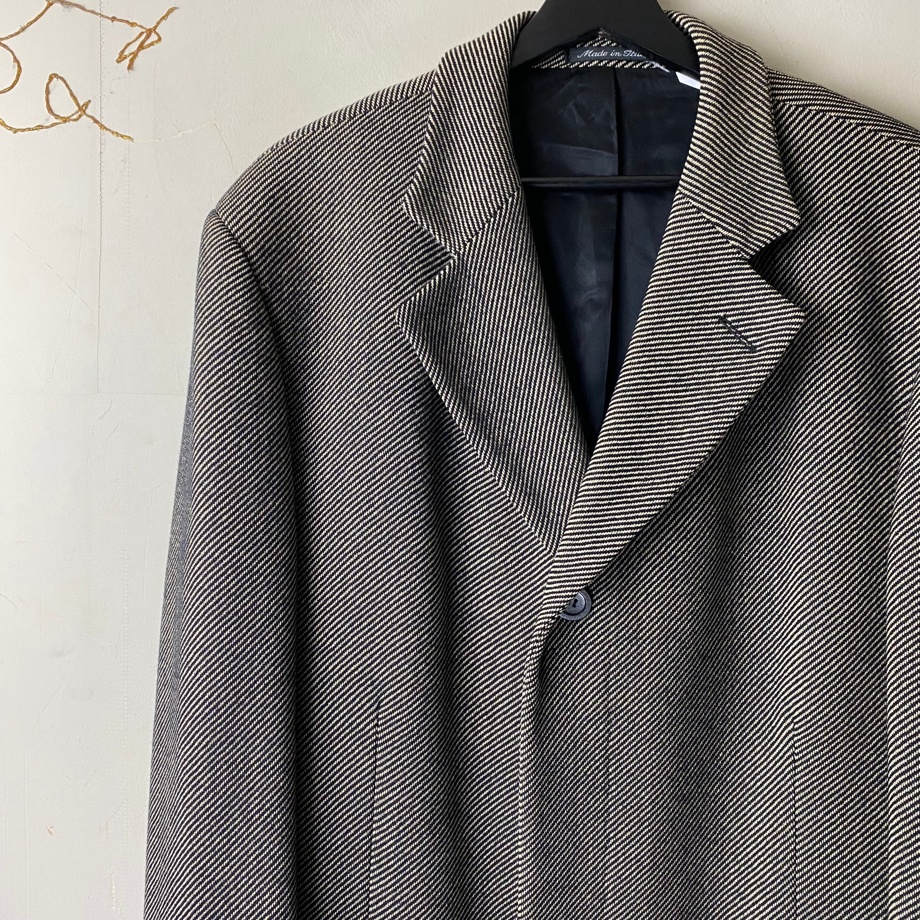 vintage VERSACE CLASSIC V2 tweed coat | NOIR ONLINE