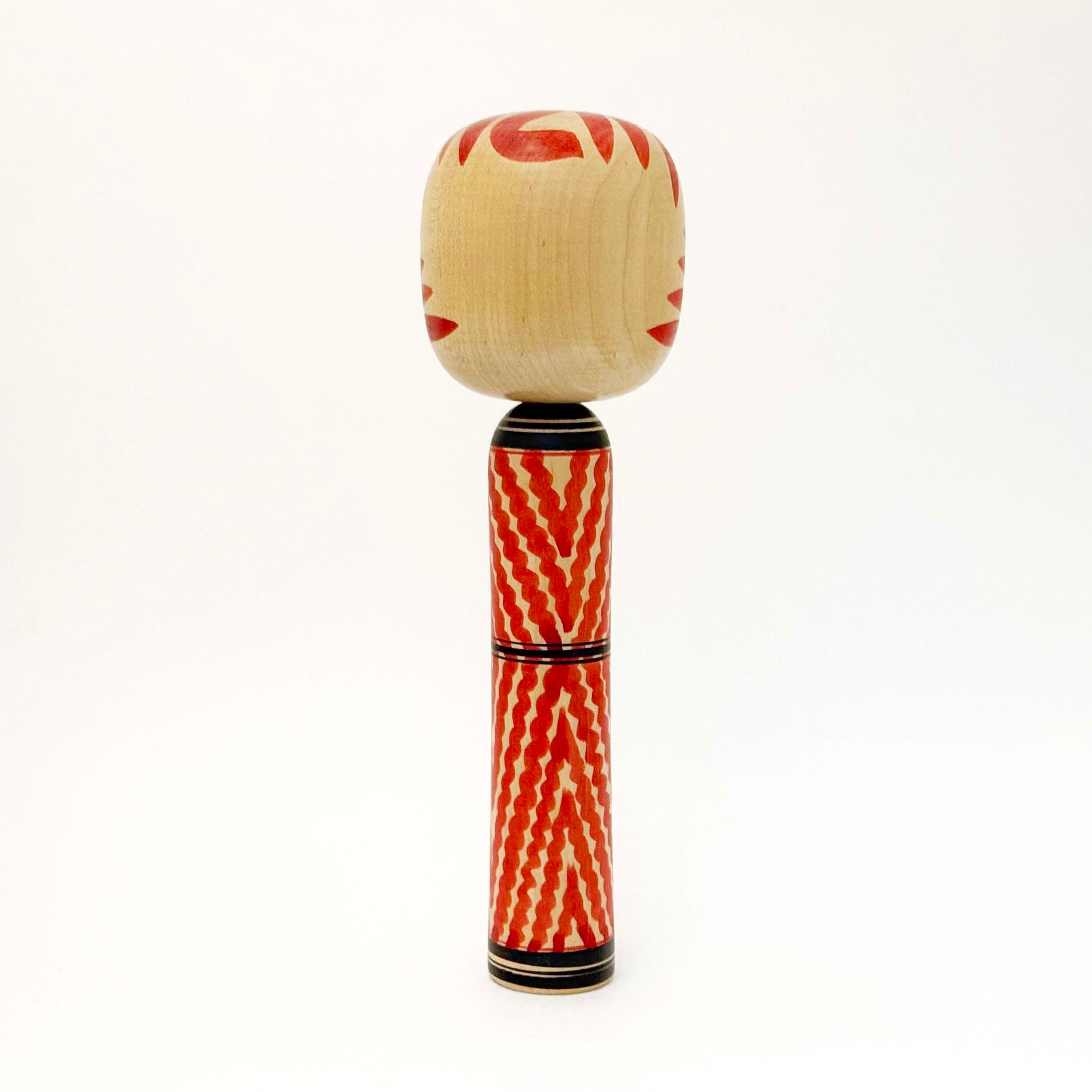 遠刈田系 / 佐藤良子工人（木目 黒帯 25cm）