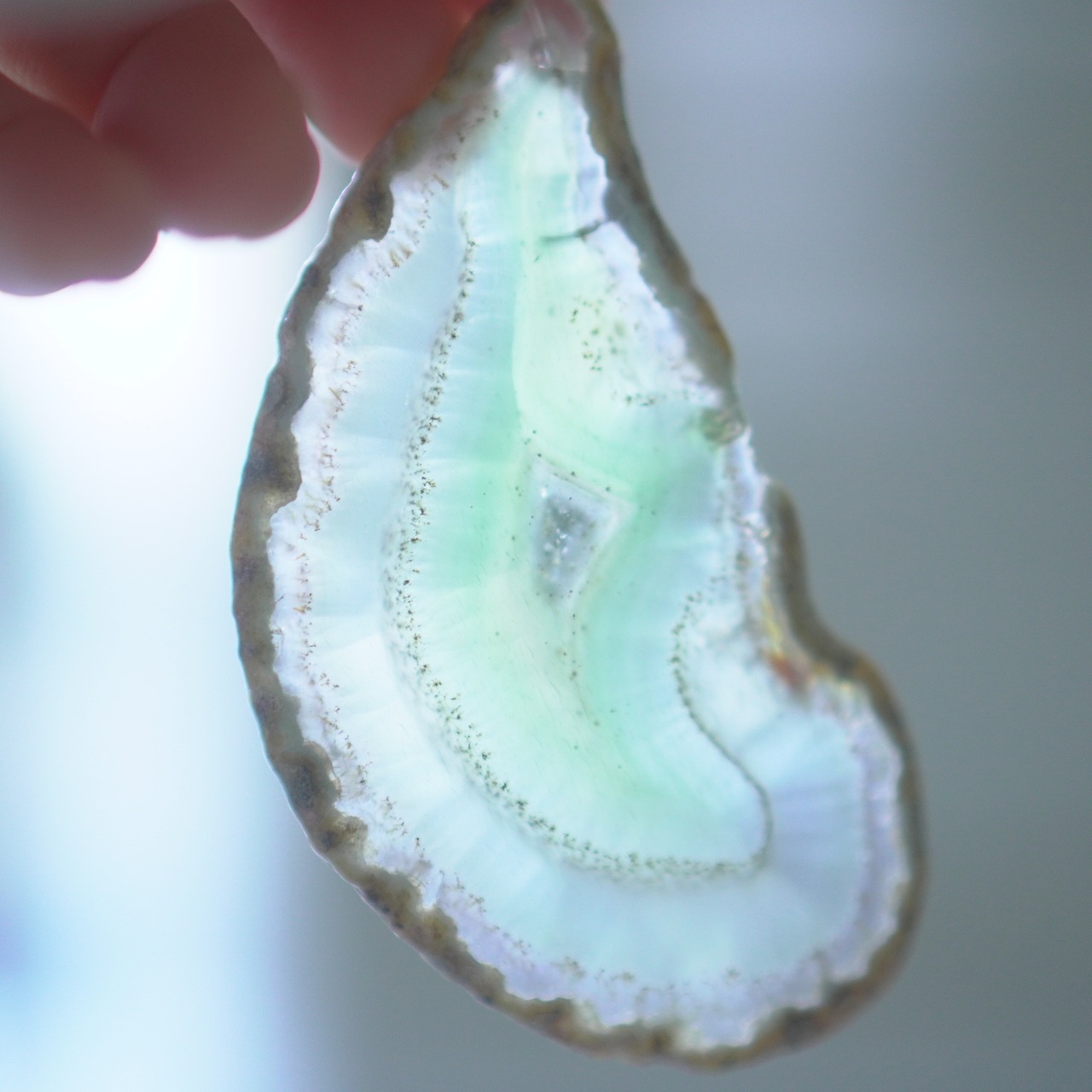 Blessed Rain 07 - アゲートヒーリングチャイム / Agate Sun Catcher Wind Chime 906