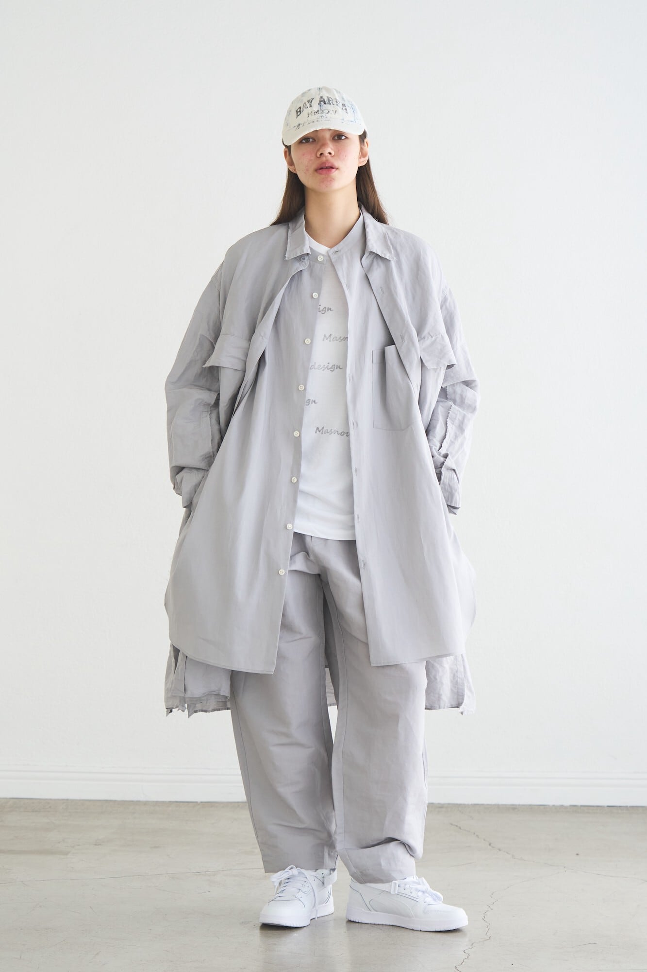730-N1 PANTS 73 CL8060R Gray | Masnou design
