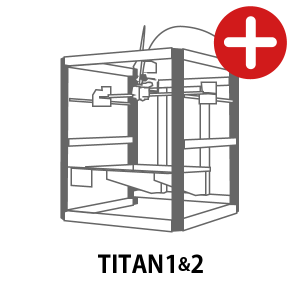 TITAN1&2 3Dプリンター メンテナンスサービス - 画像1