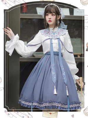 スカート ボトムス ミディアム丈 ポリエステル繊維 上下セット かわいい おしゃれ ロリータ レトロ こなれ感 ラブリー キュート ガーリー 個性的 モダン 主役級 存在感 とろみ感 ヨーロピアン 原宿 ドール ニッチ 高級感 コンサート 鑑賞会 10代 20代 30代 レディース 女性用 女の子 学生 デート お出かけ 休日 パーティー イベント ホテル ガーデン ファッション コーデ スタイル モテ プレゼント ギフト インスタ映え サイズ S M L XL 2XL 3XL 大きいサイズ 大きめ