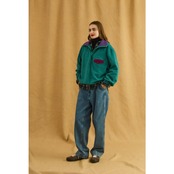 Oblada FLEECE TOPS　GREEN×PU RPLE