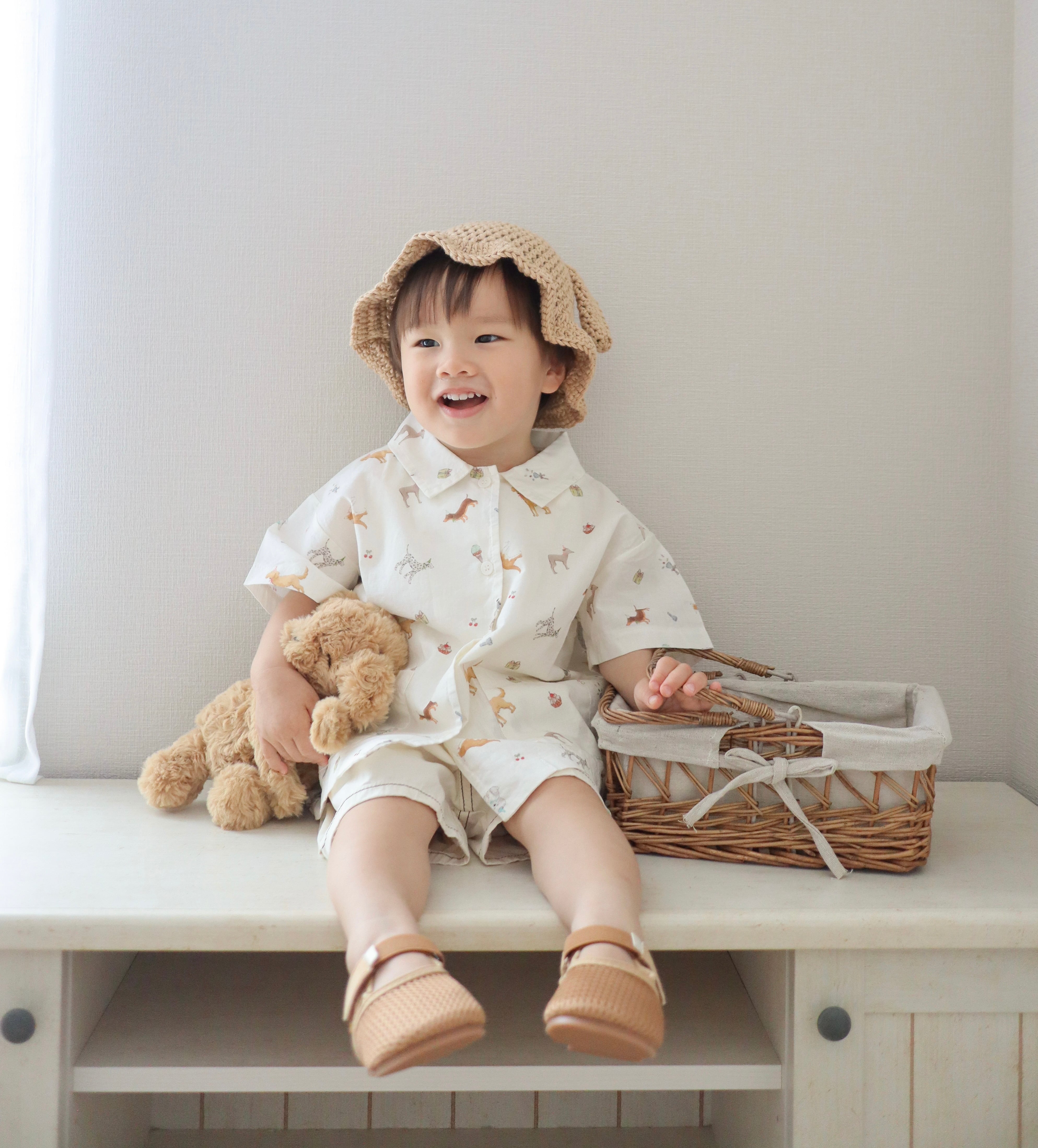 ワンピース JEJEUNOSITY Atelier Apron S 取寄]【jejeunosity】mom / morning apron | Dear Daughter