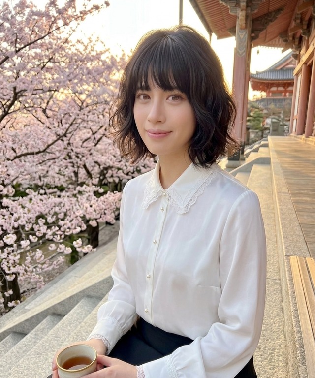 神キープ◆かぶるだけで即可愛い！あきみおススメ丸顔ゆるふわボブ