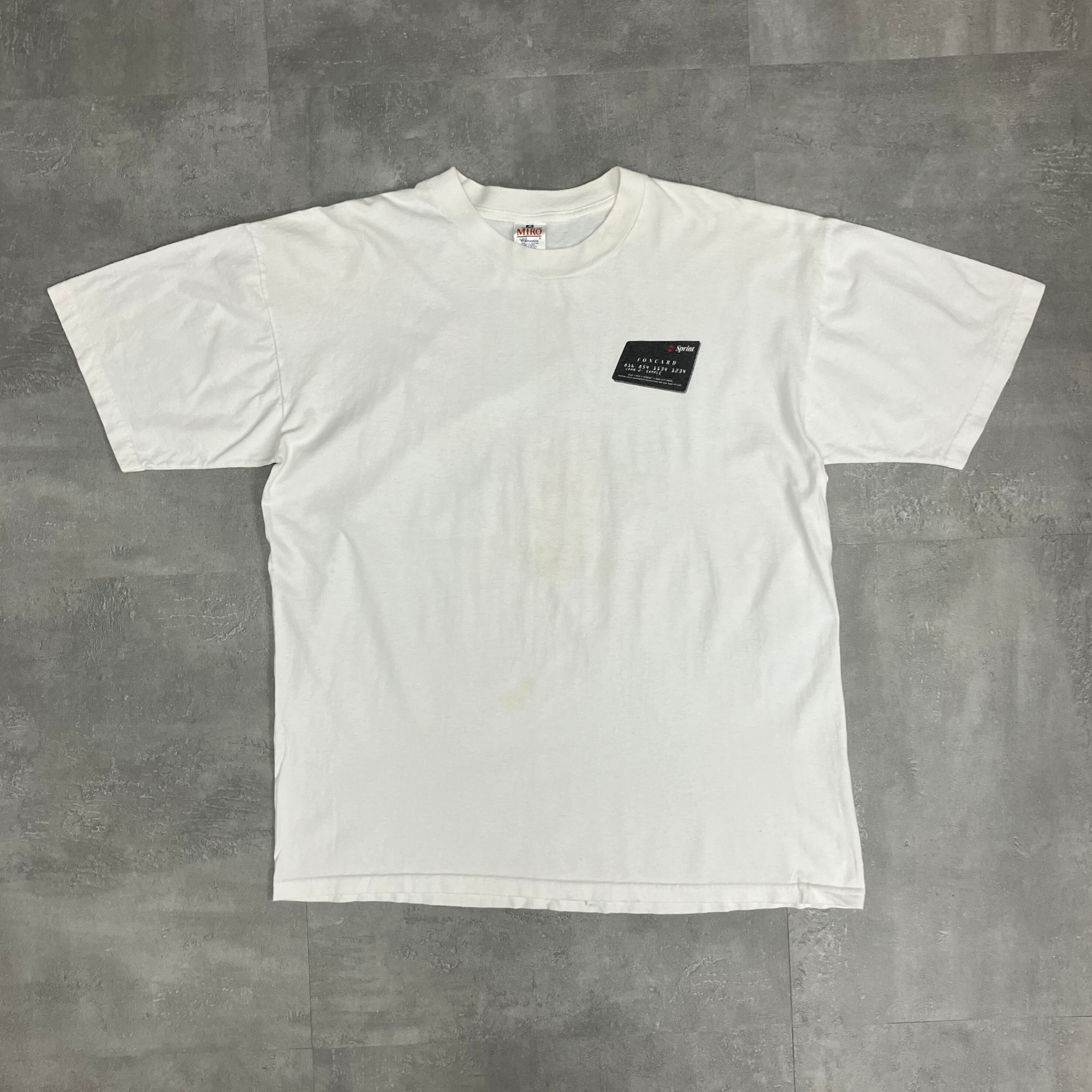 MIRO 00s 両面プリントTee sprint XL No.2370