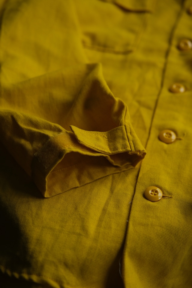 Utah/90's "U.S.D.A.F.S" utility shirt/rescue yellow