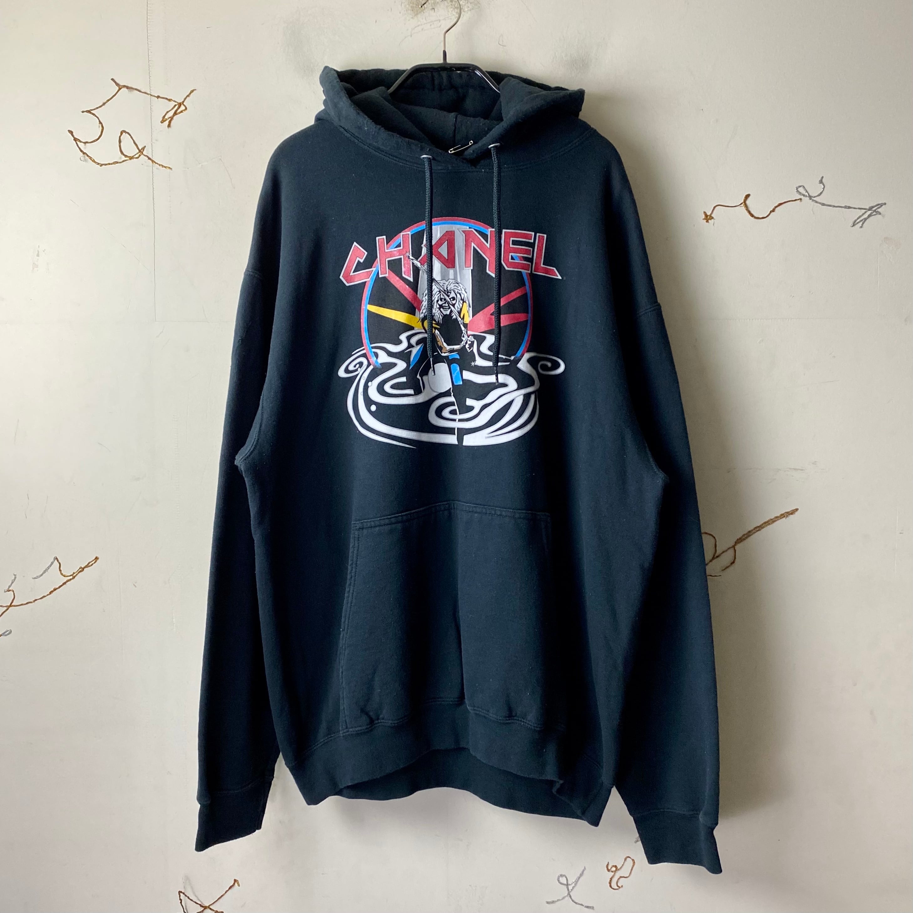 BLEACH parody sweat parka “chanel” | NOIR ONLINE
