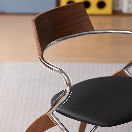 チェア 椅子 デザイナーズ ダイニングチェア デスクチェア 無垢材 レトロ アームチェア 背もたれ付き カフェ風 接客 商談 おしゃれ モダン レトロ 可愛い ホテルライク