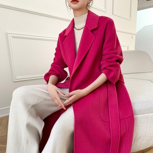 double-faced long coat(10color)<c2991>