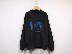 O-“OCRL FREE SWEATSHIRT(MICRODOT) BLACK”