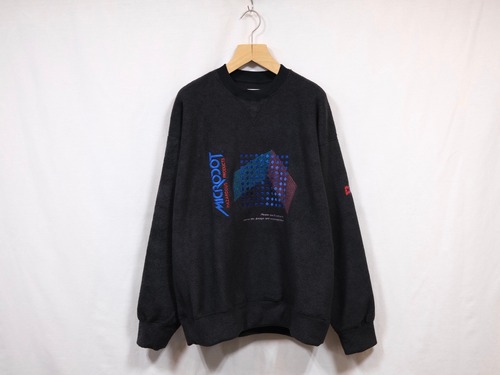 O-“OCRL FREE SWEATSHIRT(MICRODOT) BLACK”