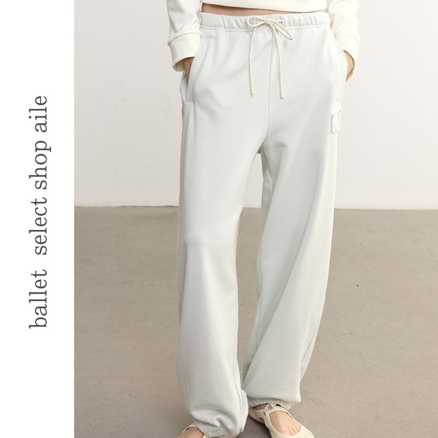 ウォームアップスウェットパンツ2色展開 A0261