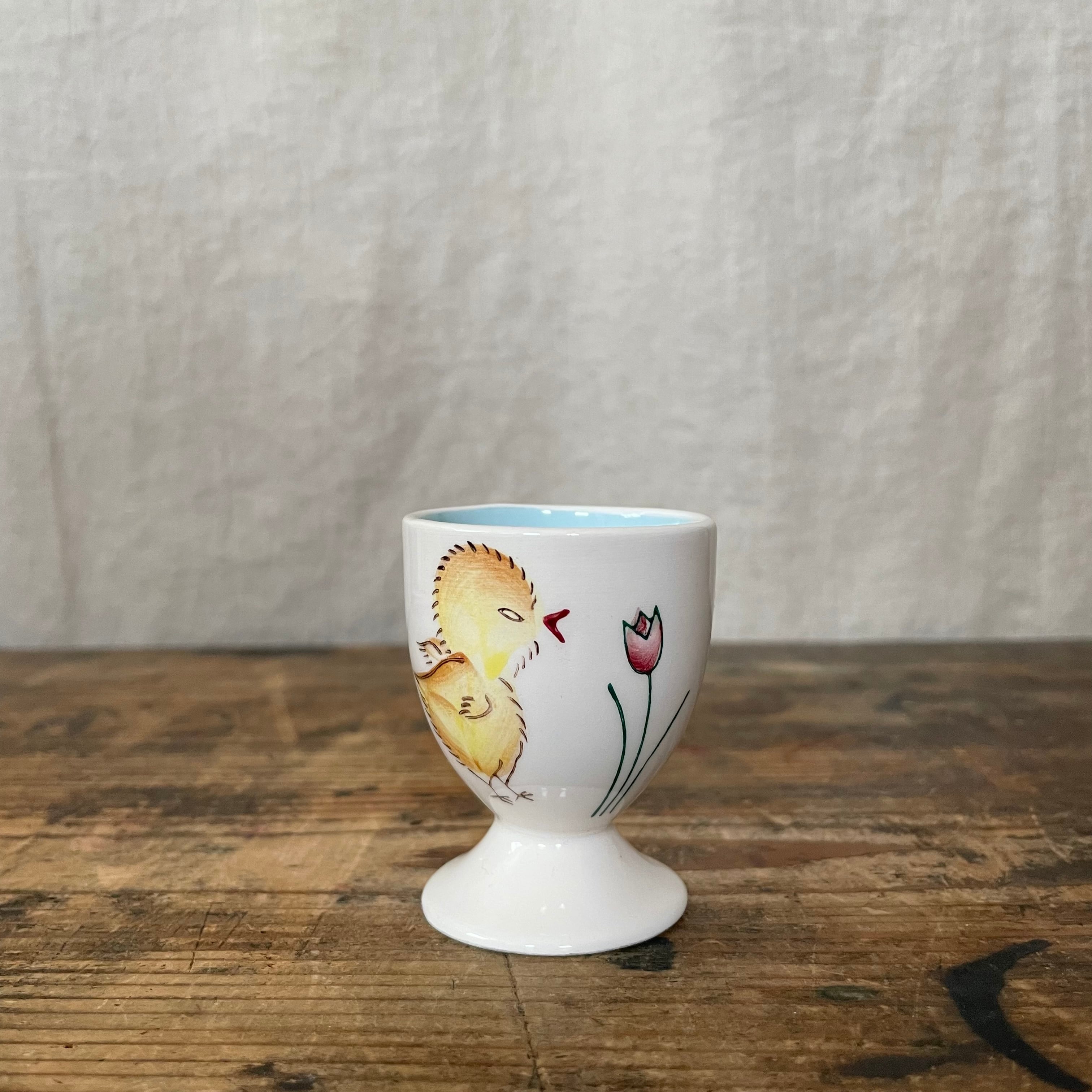 ファニーなヒヨコのエッグスタンド