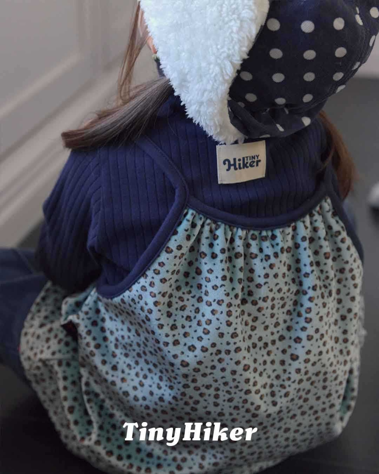 〖取寄〗韓国子供服 / 26winter / TinyHiker / レオパードワンピース / キッズ *XS~XL*