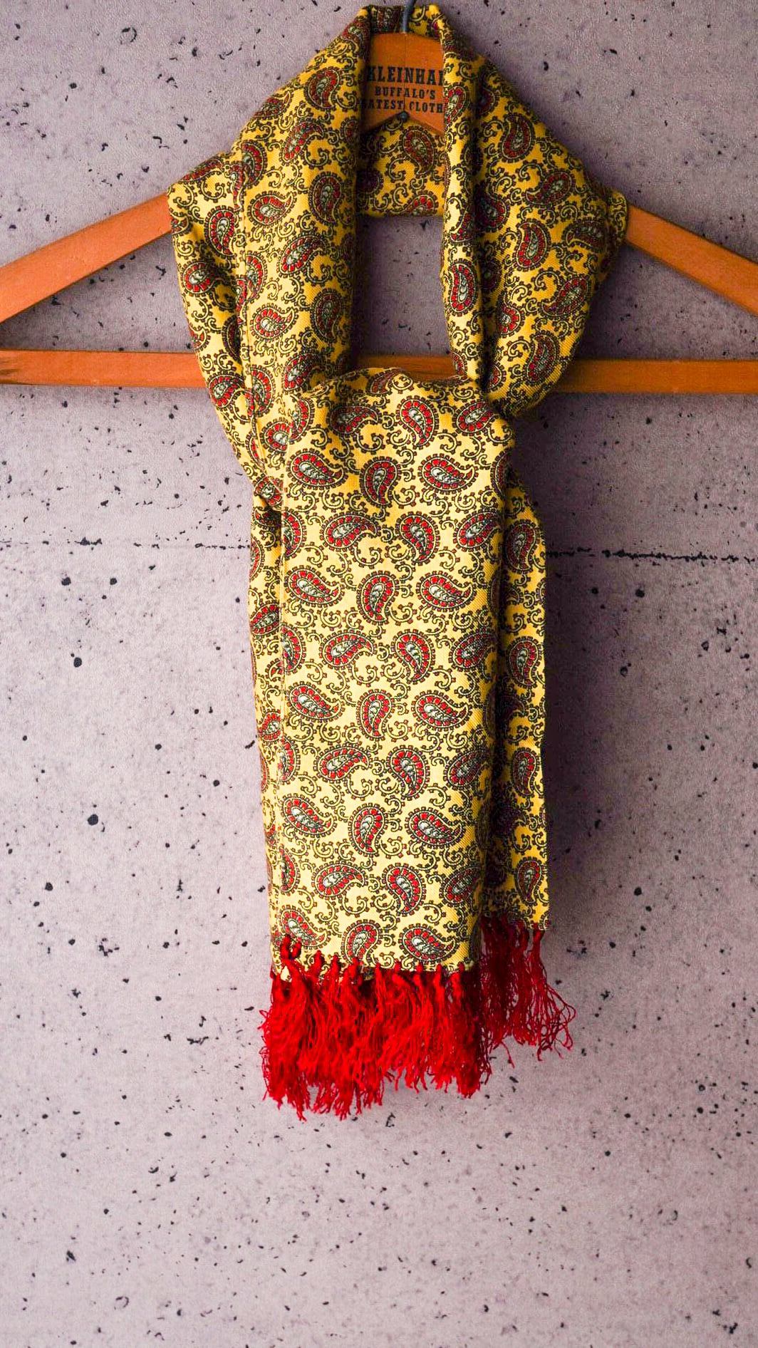 1960s】TOOTAL トゥータル ペイズリー柄 スカーフ 《レーヨン イギリス