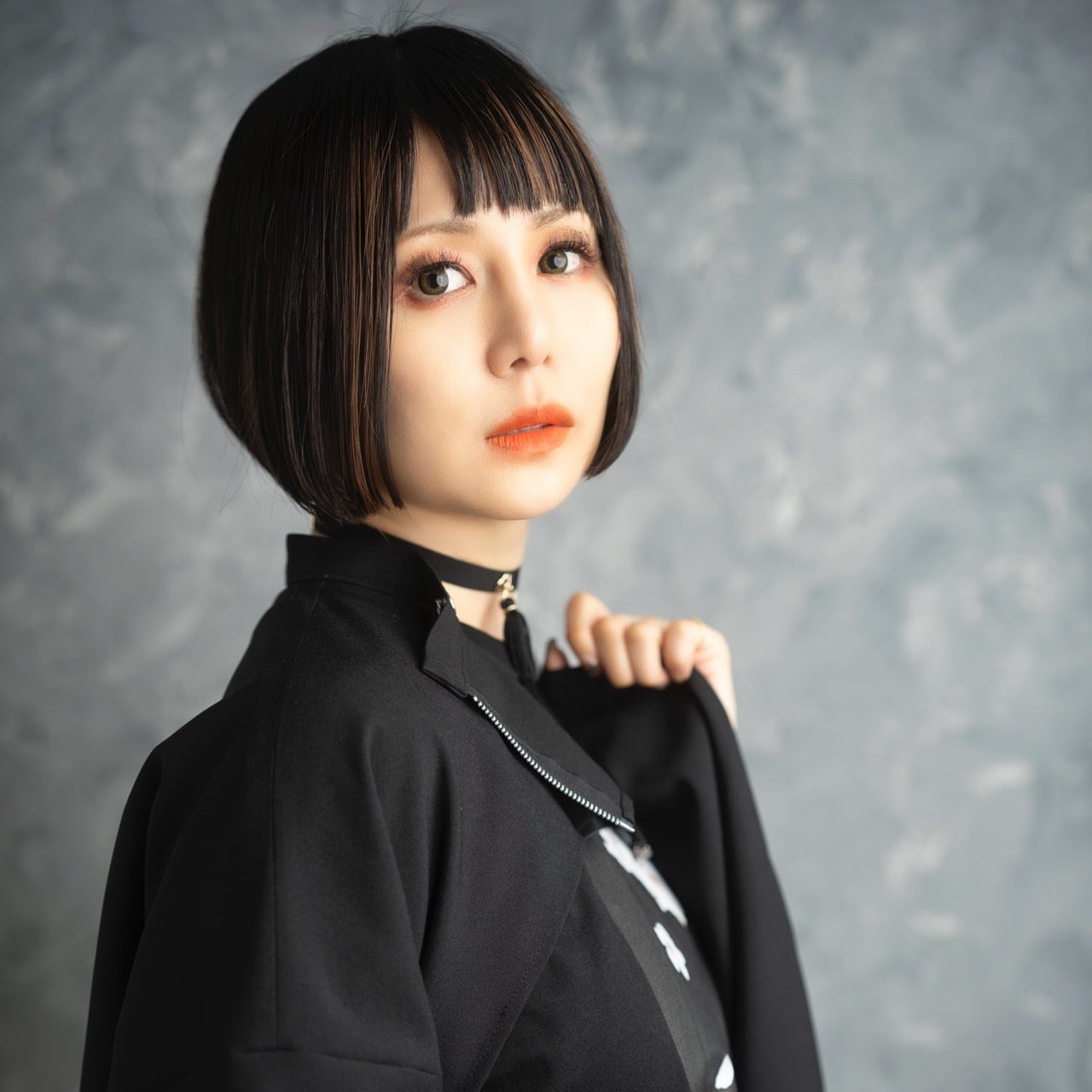 六葉和房チョーカー Rokuyo tassel choker | shiki