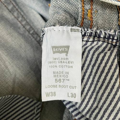 【W38 L30】 メキシコ製 usa levi's リーバイス 567 詳細写真5