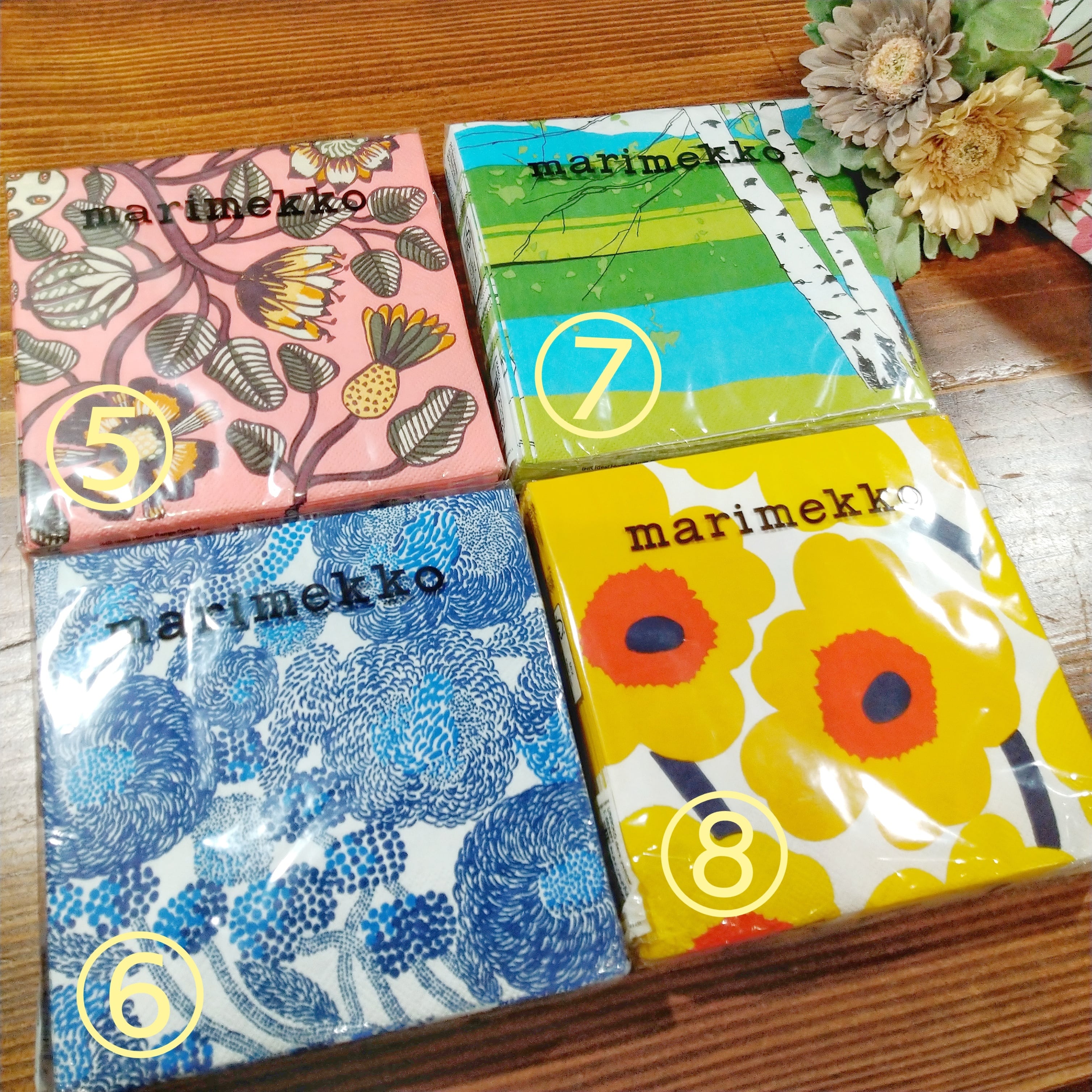 ペーパーナプキン marimekko | 旭川の薪ストーブ コロポックル