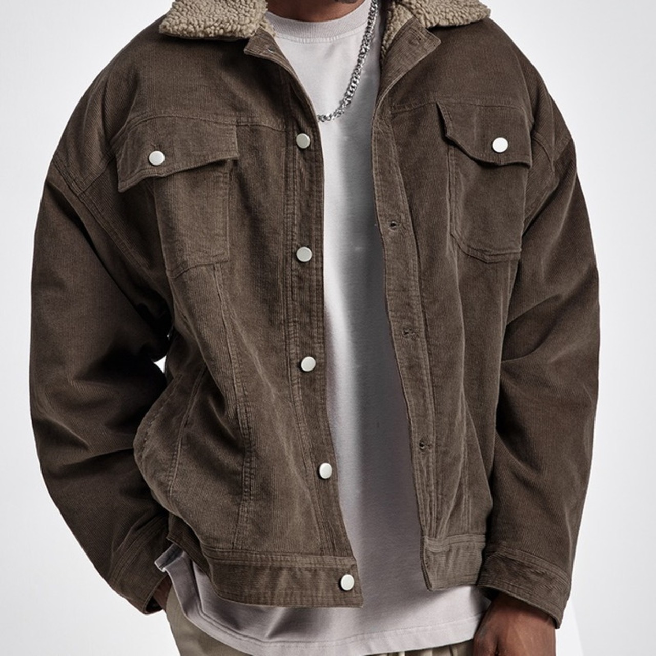 ボアコーデデュロイジャケット　939