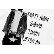 ストリート Do It Nowプリント Tシャツ T921