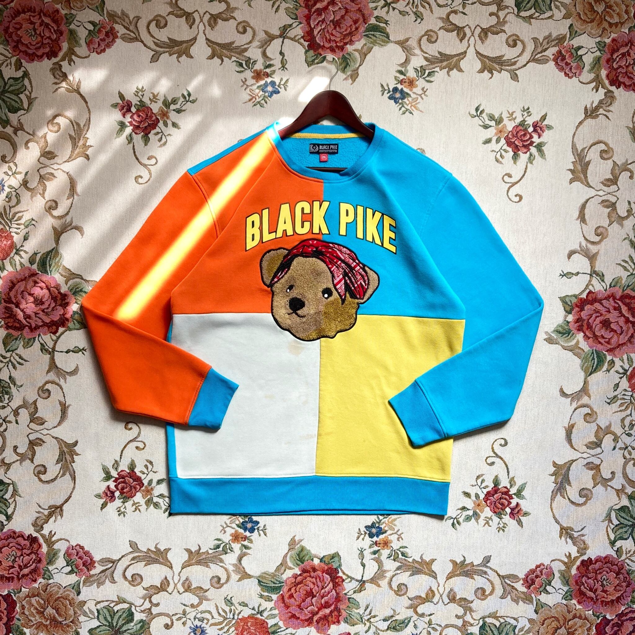 patchwork animal sweat shirt