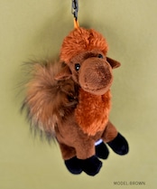 COOLAファーキャメルBAGチャーム (BROWN) CQ-47524H