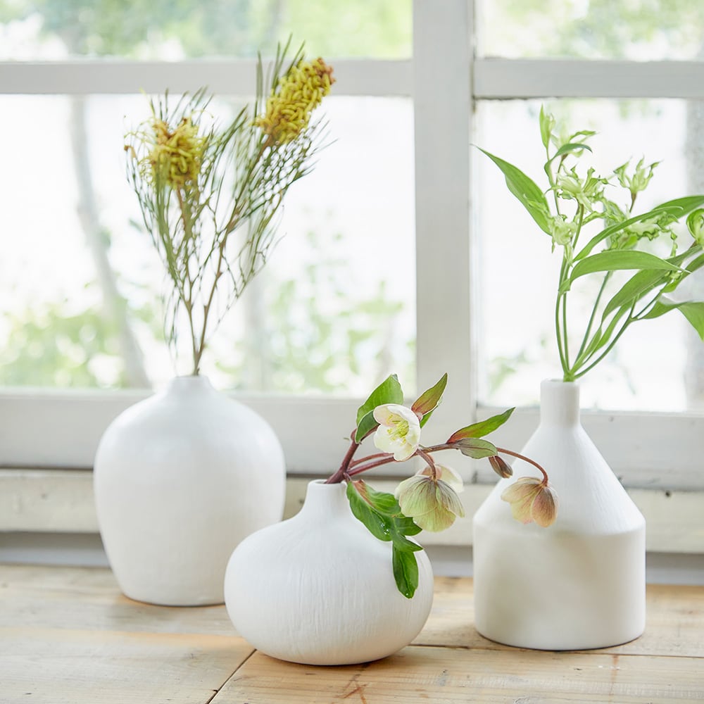 shesay PORCELAIN フラワーベース パフィ | Zakka so-la