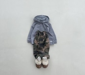 【取寄】Blackbean メローフードT|秋服|韓国子供服|26/AT